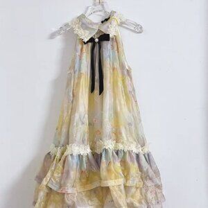 Zimmerman Peach Floral Dress